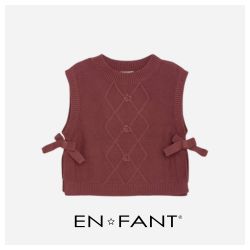  Strickpullunder Mädchen En Fant - rosenholz 